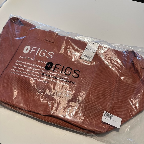 Figs Bags Figs Canvas Tote Bag Terracotta Poshmark